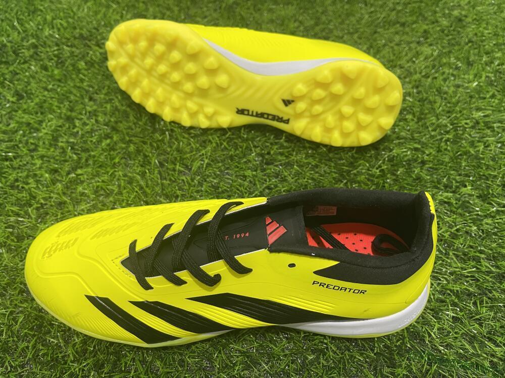 Adidas Predator 24 Elite TF Football Shoes - Yellow/Black/White