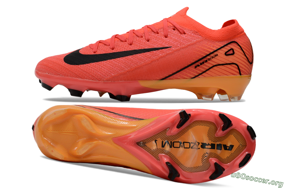 Nike Air Zoom Mercurial Vapor 16 Elite FG Football Boots - Red/Black/Yellow 1