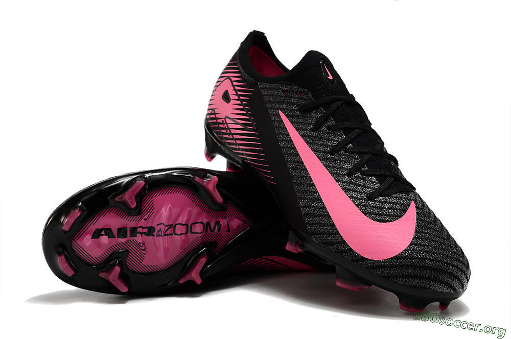 Nike Air Zoom Mercurial Vapor 16 Elite FG Football Boots - Black/Pink 0