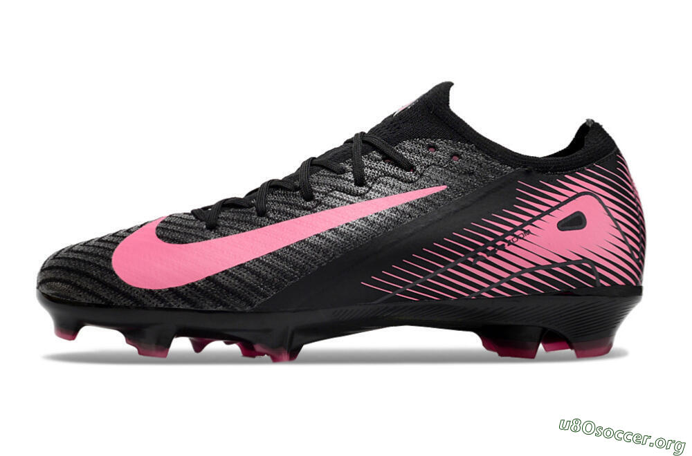 Nike Air Zoom Mercurial Vapor 16 Elite FG Football Boots - Black/Pink 3