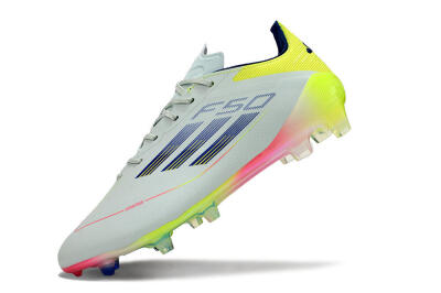 Adidas F50 Elite FG Football Boots - Blue/Pink/Yellow