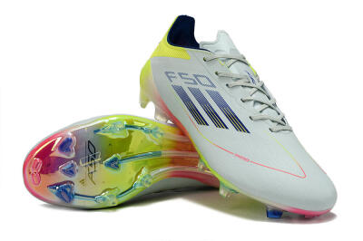 Adidas F50 Elite FG Football Boots - Blue/Pink/Yellow