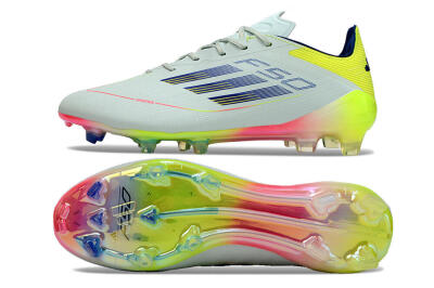Adidas F50 Elite FG Football Boots - Blue/Pink/Yellow
