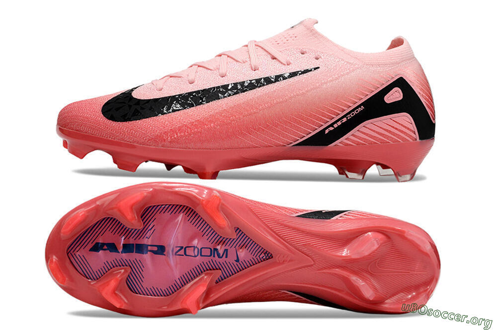 Nike Air Zoom Mercurial Vapor 16 Elite FG Football Boots - Pink/Black 1