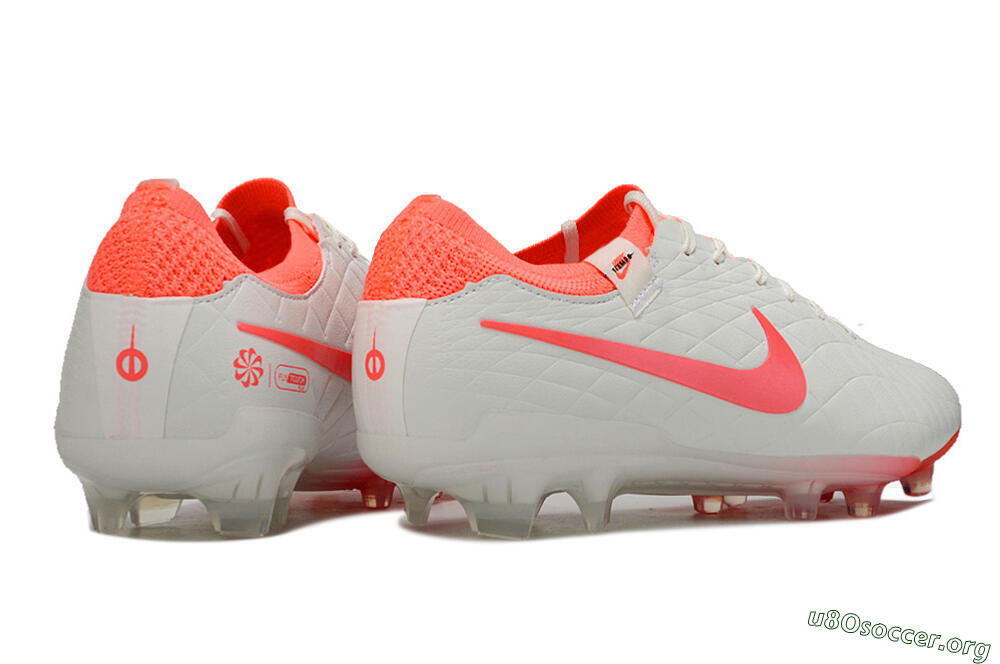 Nike Tiempo Legend 10 Elite FG Football Boots - White/Red 6