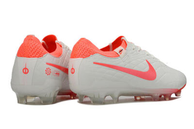 Nike Tiempo Legend 10 Elite FG Football Boots - White/Red