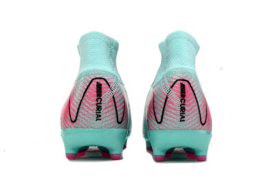 Nike Air Zoom Mercurial Superfly 10 Elite AG Football Boots - Green/Pink/Black