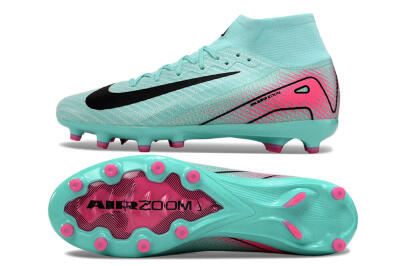 Nike Air Zoom Mercurial Superfly 10 Elite AG Football Boots - Green/Pink/Black