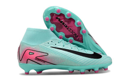 Nike Air Zoom Mercurial Superfly 10 Elite AG Football Boots - Green/Pink/Black