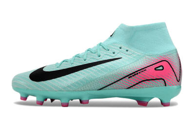 Nike Air Zoom Mercurial Superfly 10 Elite AG Football Boots - Green/Pink/Black