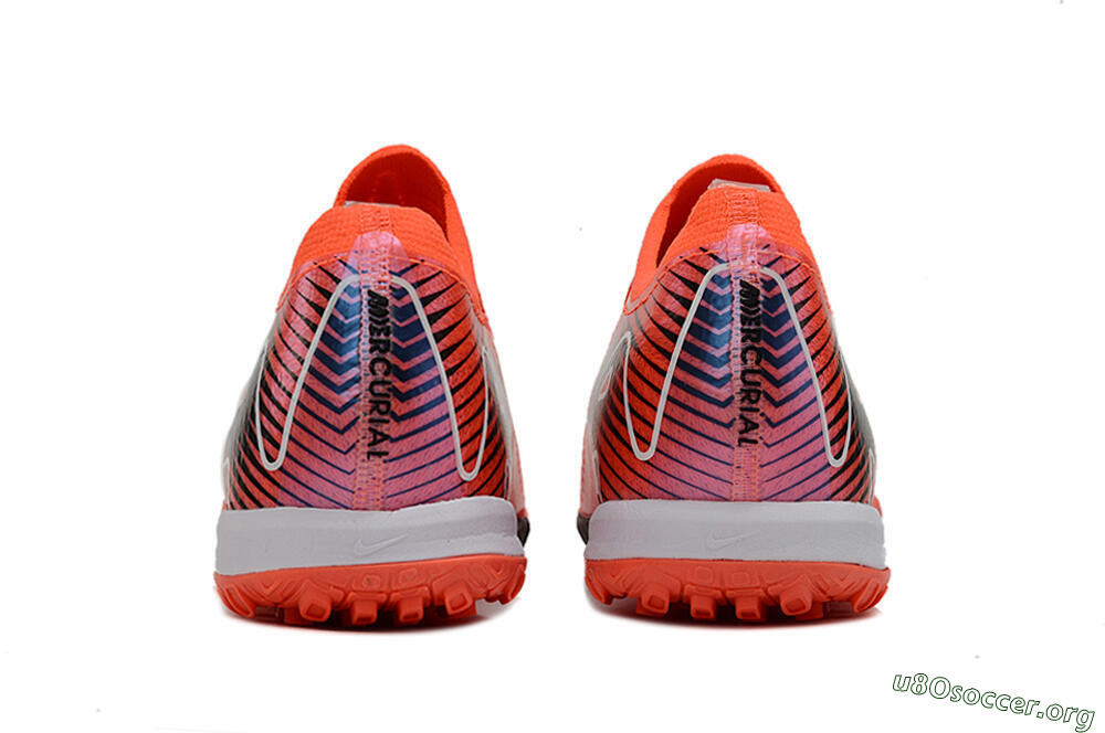 Nike Air Zoom Mercurial Vapor 16 Elite TF Football Shoes - Red/Black/White 6
