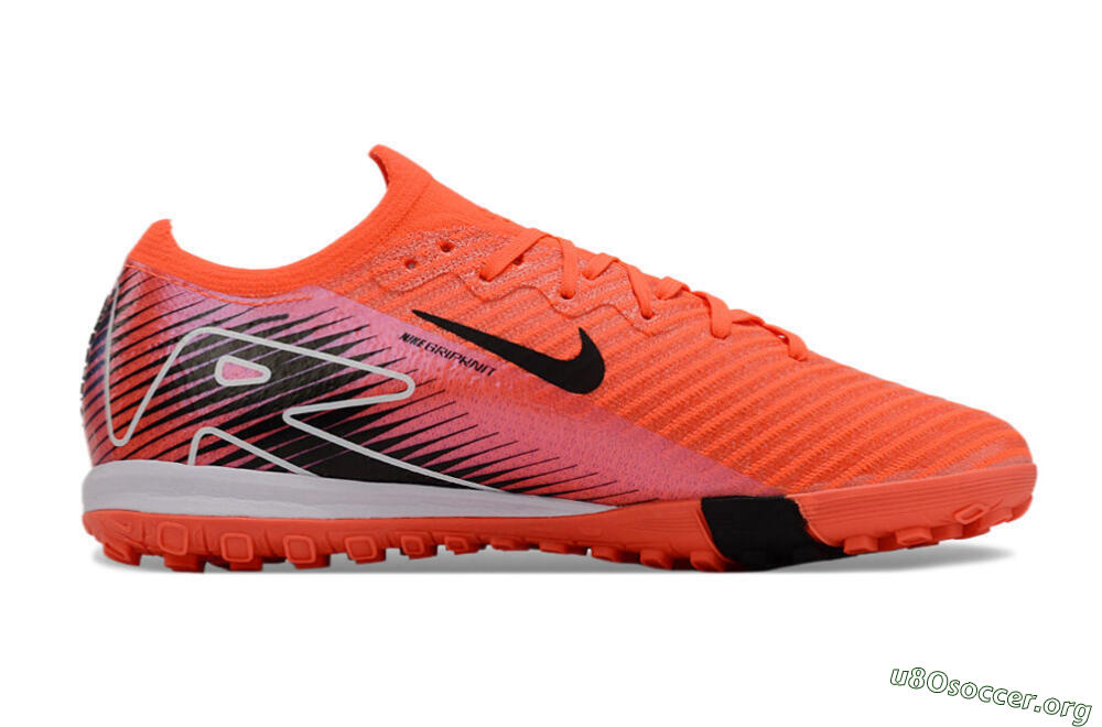 Nike Air Zoom Mercurial Vapor 16 Elite TF Football Shoes - Red/Black/White 4
