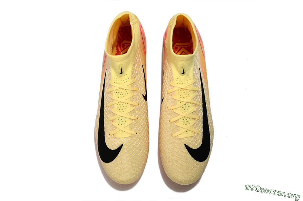 Nike Air Zoom Mercurial Superfly 10 Elite AG Football Boots - Yellow/Pink/Black 5