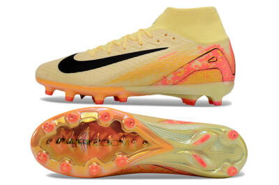 Nike Air Zoom Mercurial Superfly 10 Elite AG Football Boots - Yellow/Pink/Black