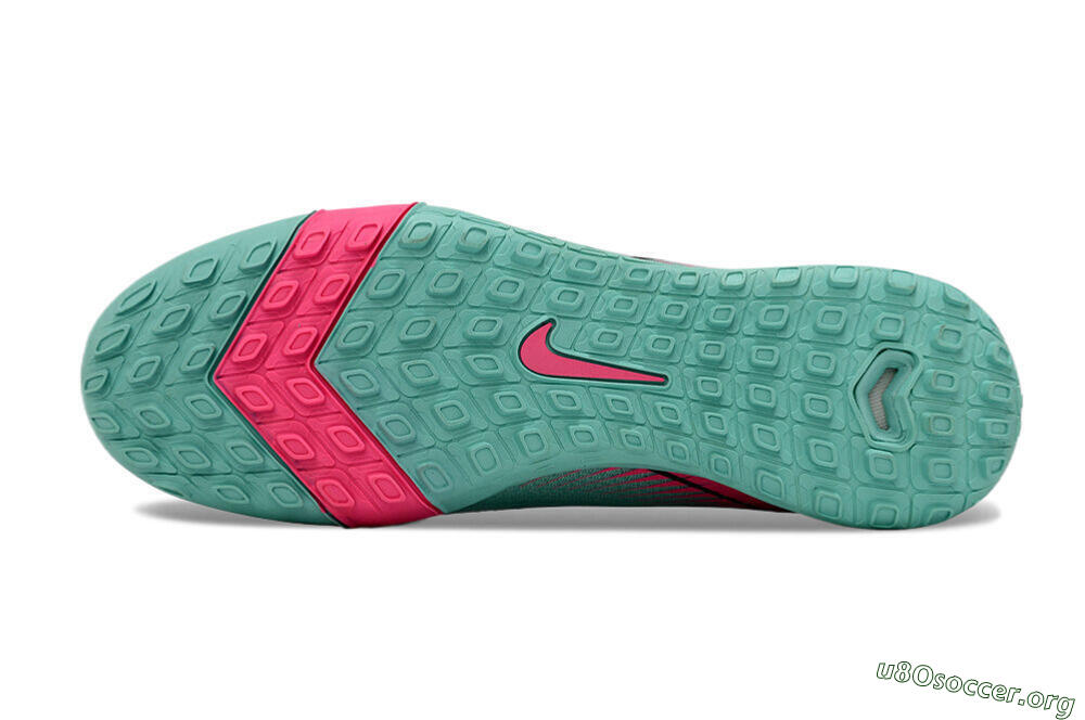 Nike Air Zoom Mercurial Superfly 10 Elite TF Football Shoes - Green/Pink/Black 7