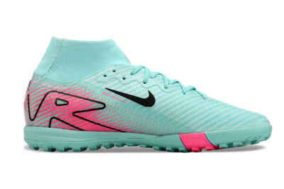 Nike Air Zoom Mercurial Superfly 10 Elite TF Football Shoes - Green/Pink/Black