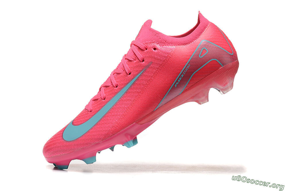 Nike Air Zoom Mercurial Vapor 16 Elite FG Football Boots - Pink/Mint 8