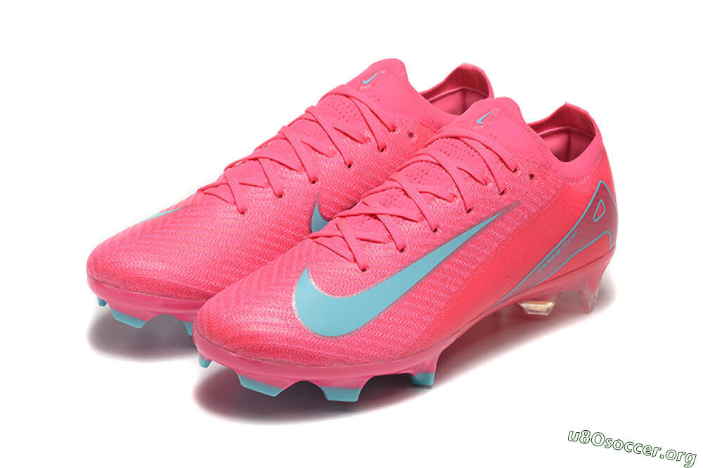 Nike Air Zoom Mercurial Vapor 16 Elite FG Football Boots - Pink/Mint 5
