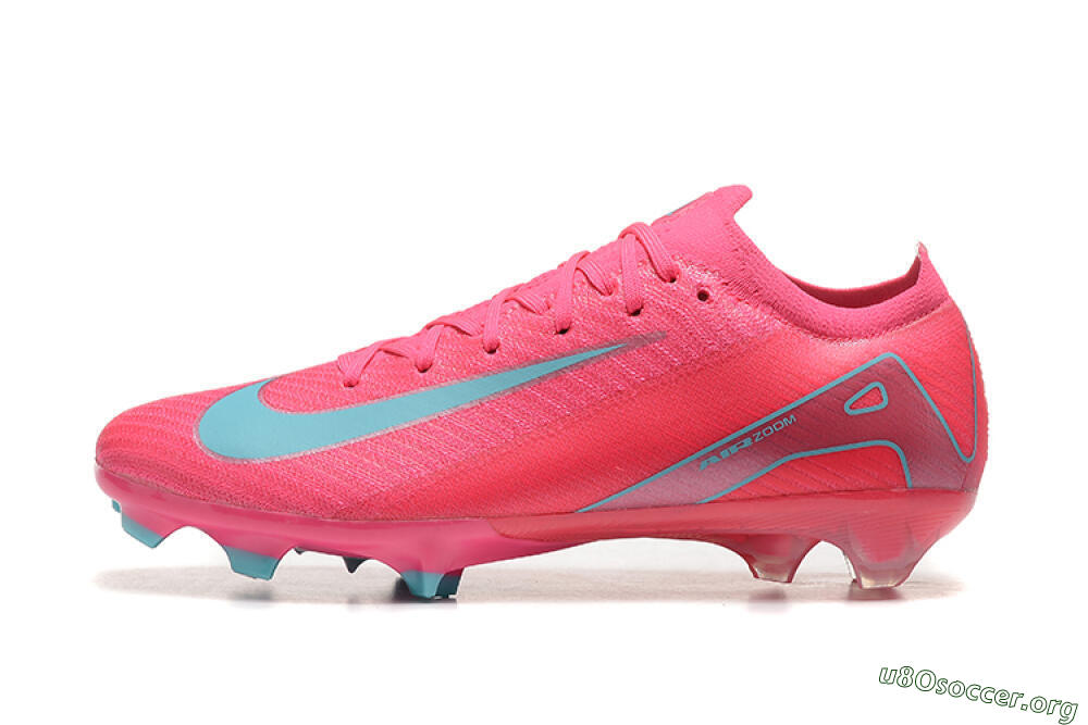 Nike Air Zoom Mercurial Vapor 16 Elite FG Football Boots - Pink/Mint 3