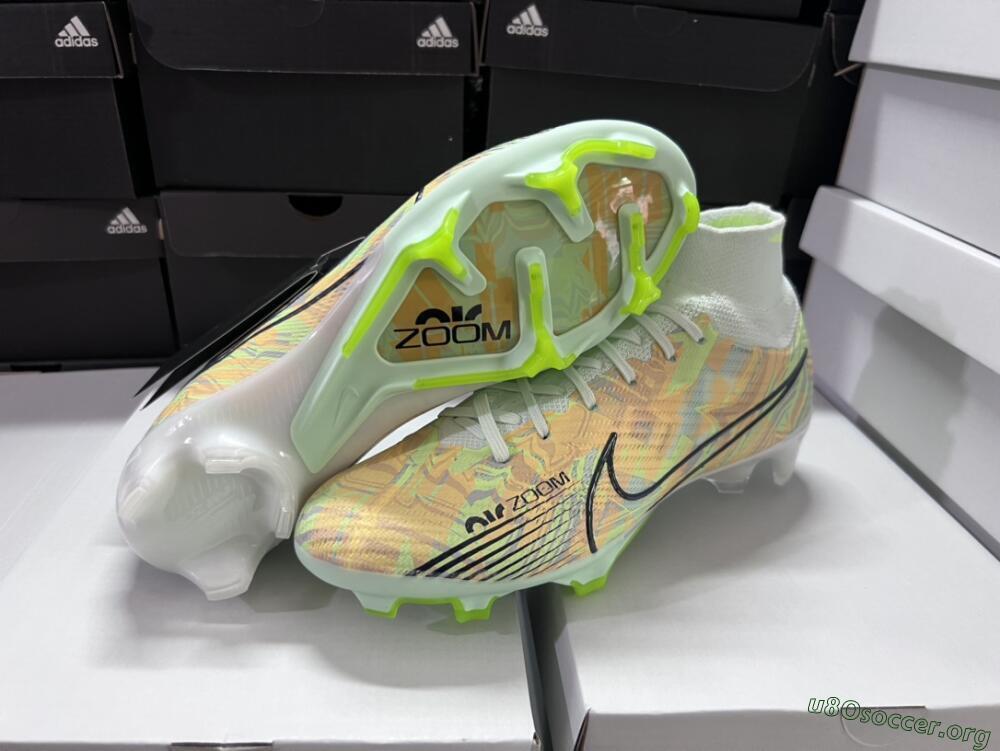 Nike Air Zoom Mercurial Superfly 9 Elite FG Football Boots - Blue/Green