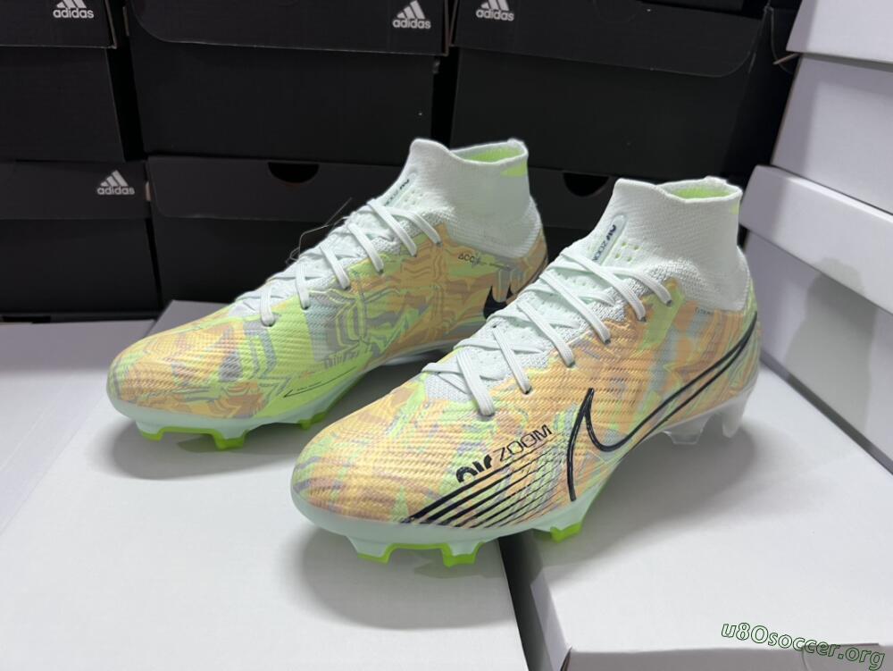 Nike Air Zoom Mercurial Superfly 9 Elite FG Football Boots - Blue/Green
