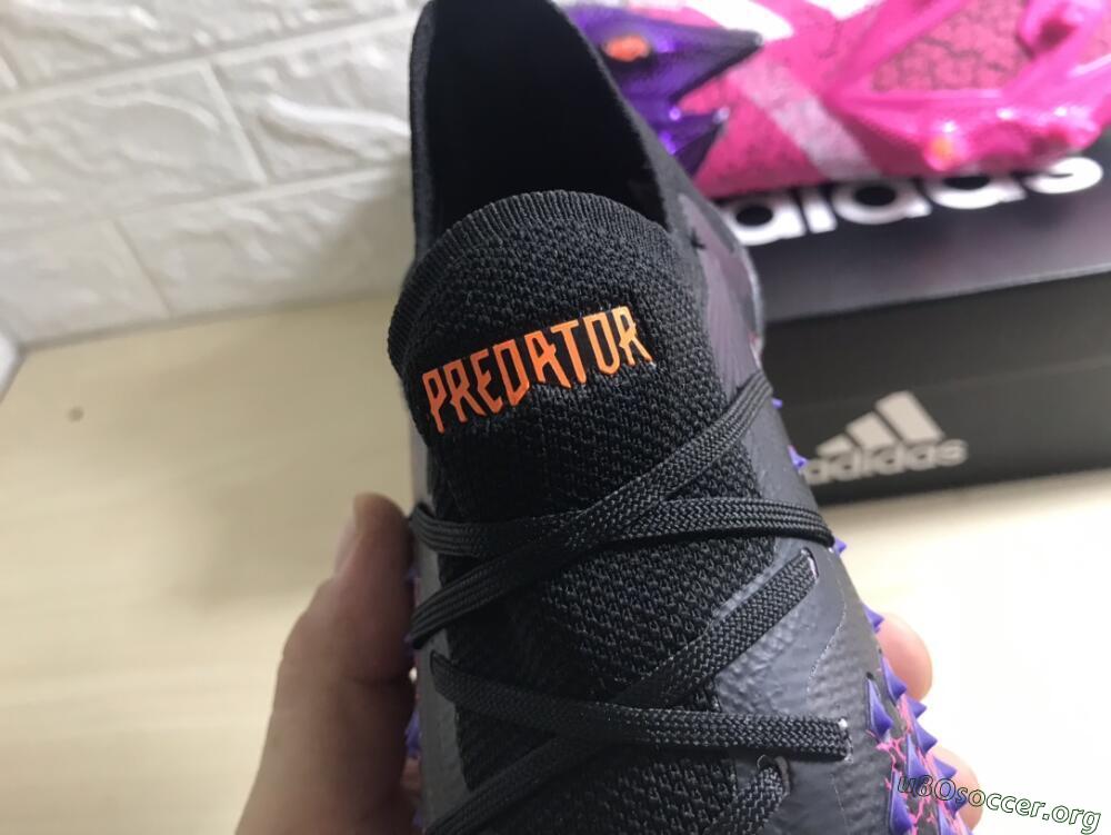 Adidas Predator Freak.1 FG Football Boots - Black/Pink/Purple