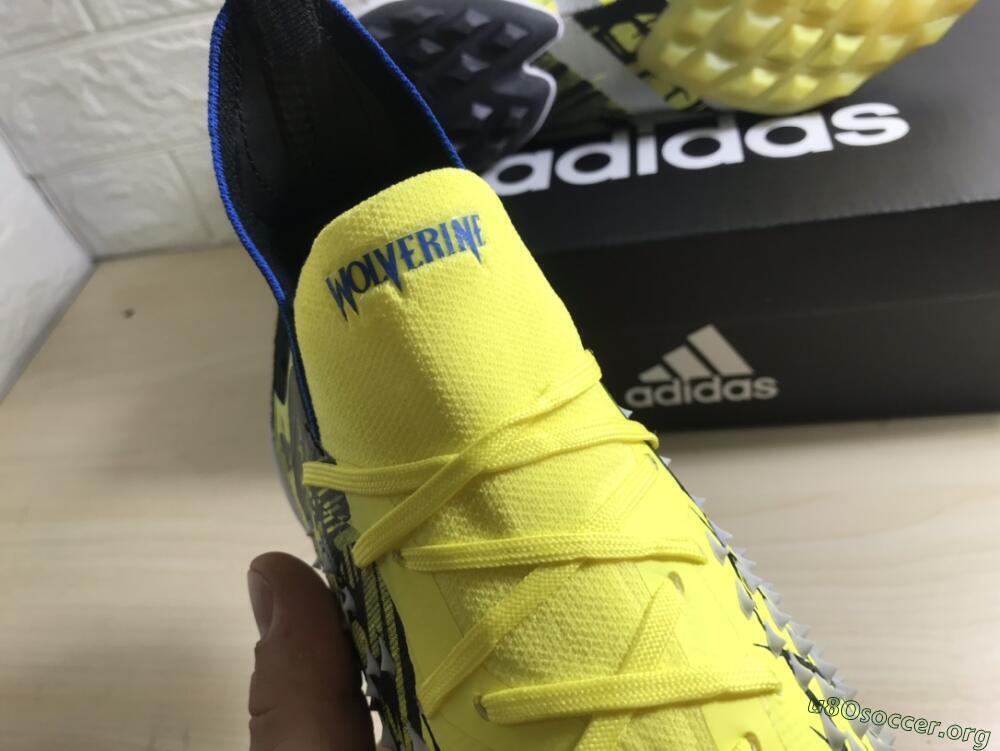 Adidas Predator Freak.1 TF Football Shoes - Yellow/Black/Blue