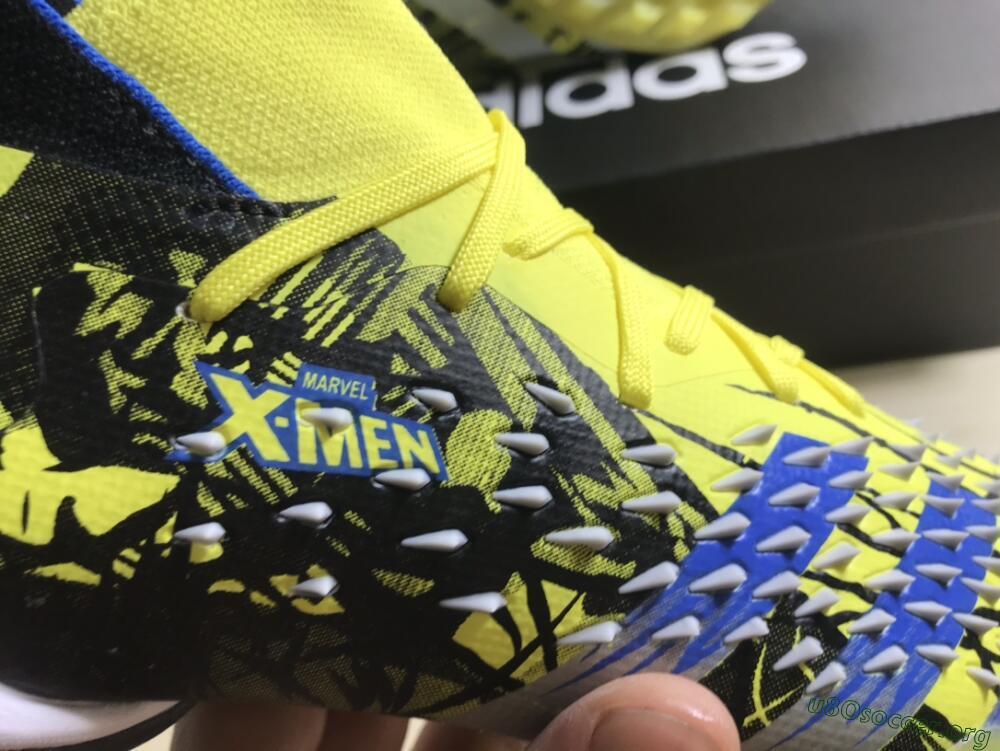 Adidas Predator Freak.1 TF Football Shoes - Yellow/Black/Blue