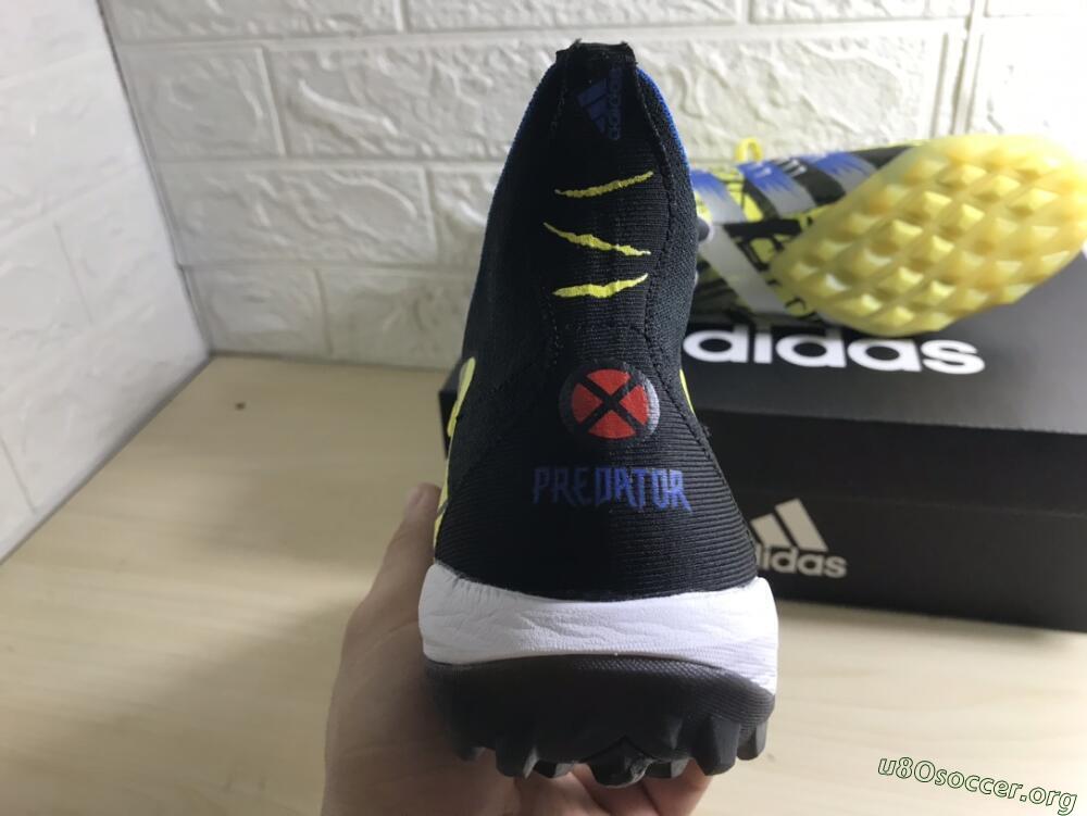 Adidas Predator Freak.1 TF Football Shoes - Yellow/Black/Blue