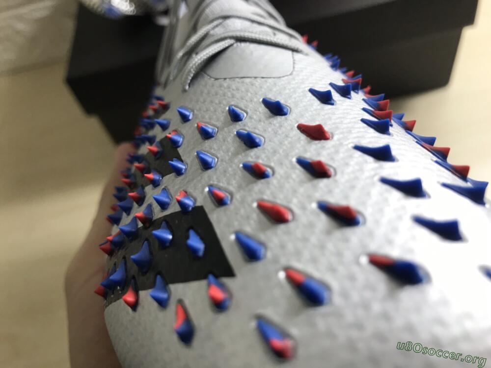 Adidas Predator Freak.1 FG Football Boots - Silver/Blue/Red/Black