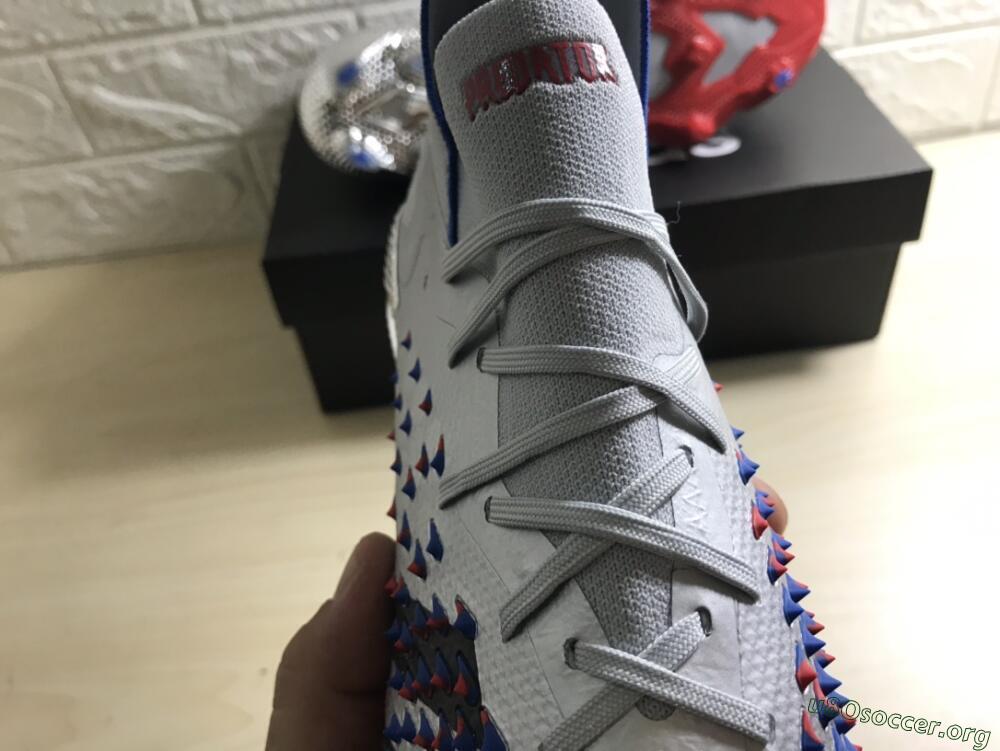 Adidas Predator Freak.1 FG Football Boots - Sliver/Black/Red