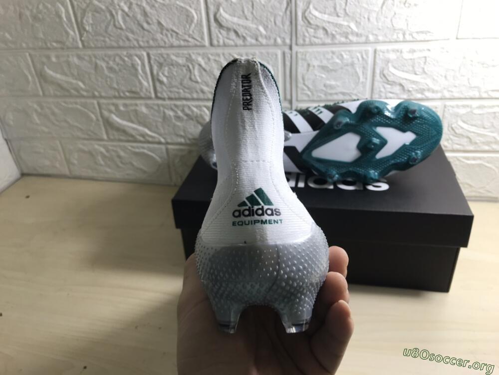 Adidas Predator Freak.1 FG Football Boots - White/Green/Black