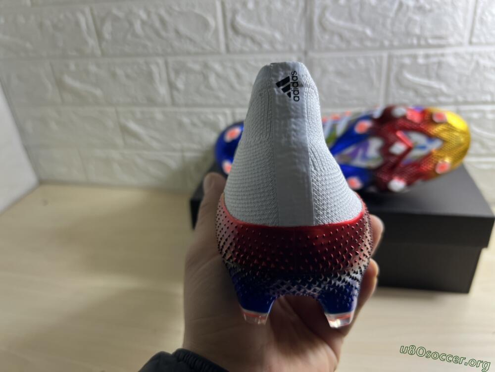 Adidas Predator Freak.1 Low FG Football Boots - White/Blue/Orange/Gold