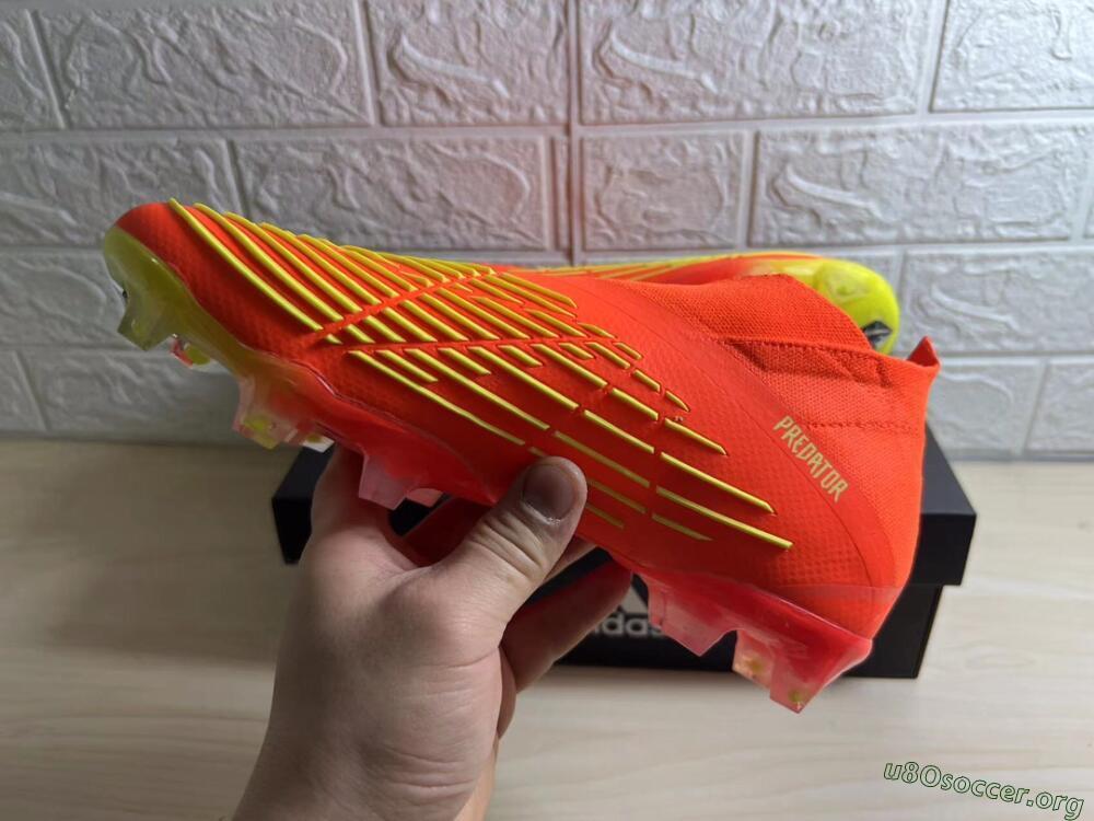 Adidas Predator Edge.1 Low FG Football Boots - Orange/Yellow