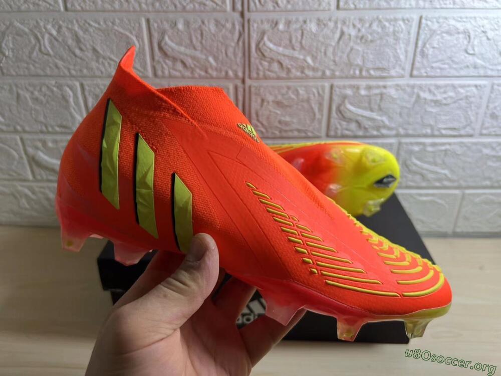 Adidas Predator Edge.1 Low FG Football Boots - Orange/Yellow