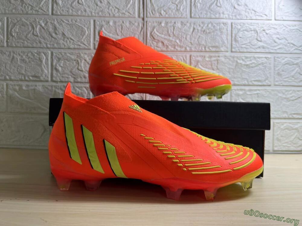 Adidas Predator Edge.1 Low FG Football Boots - Orange/Yellow