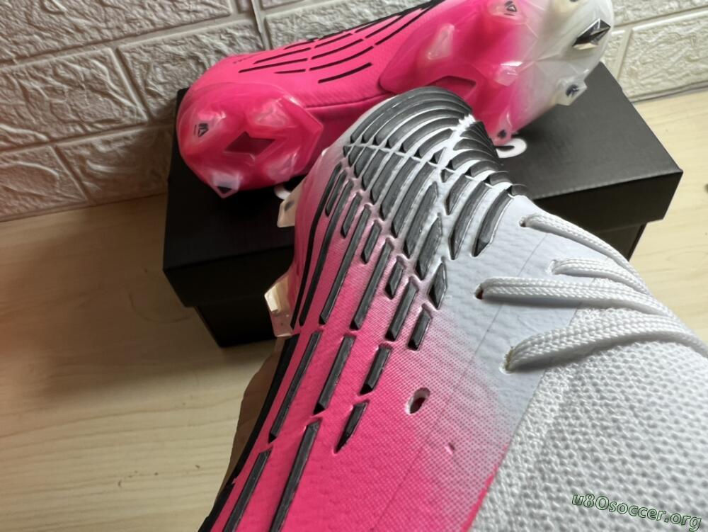 Adidas Predator Edge.1 FG Football Boots - White/Pink
