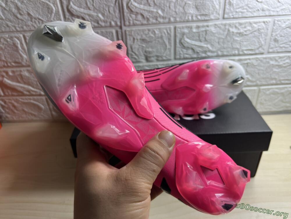 Adidas Predator Edge.1 FG Football Boots - White/Pink