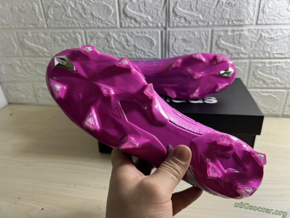 Adidas Predator Edge.1 Low FG Football Boots - Purple/Pink