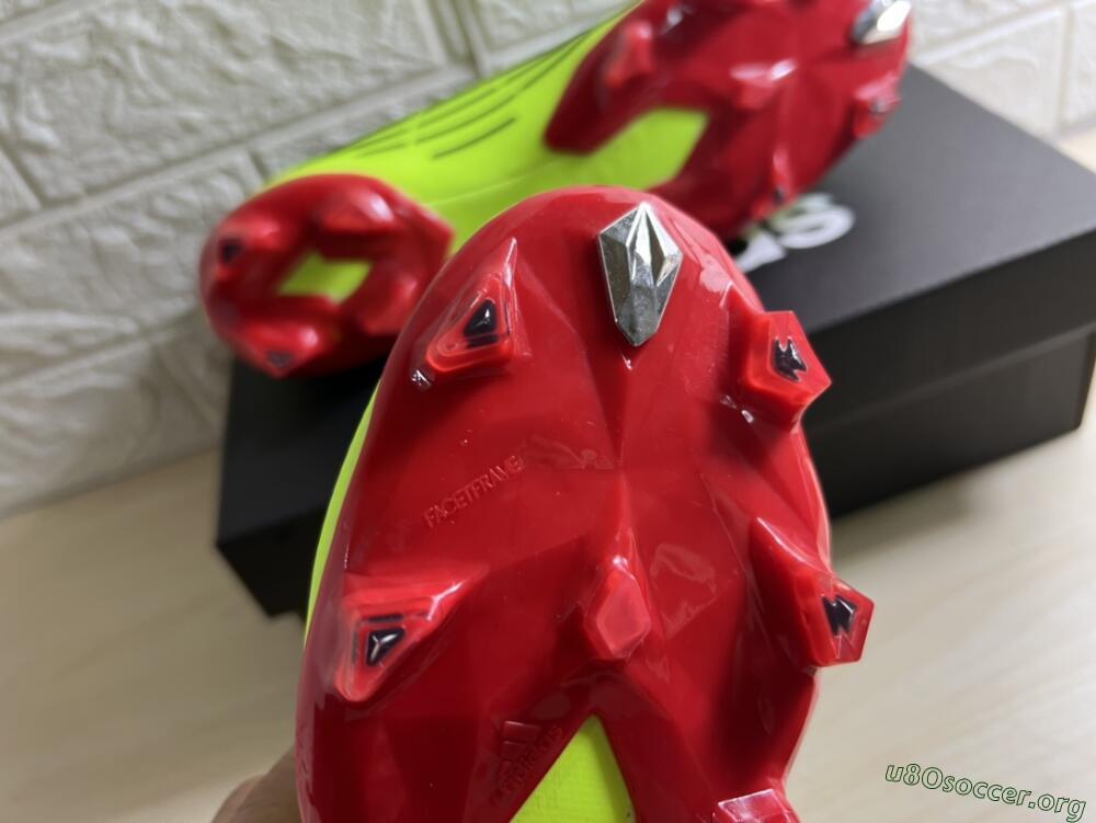 Adidas Predator Edge Geometric.1 FG Football Boots - Green/Red