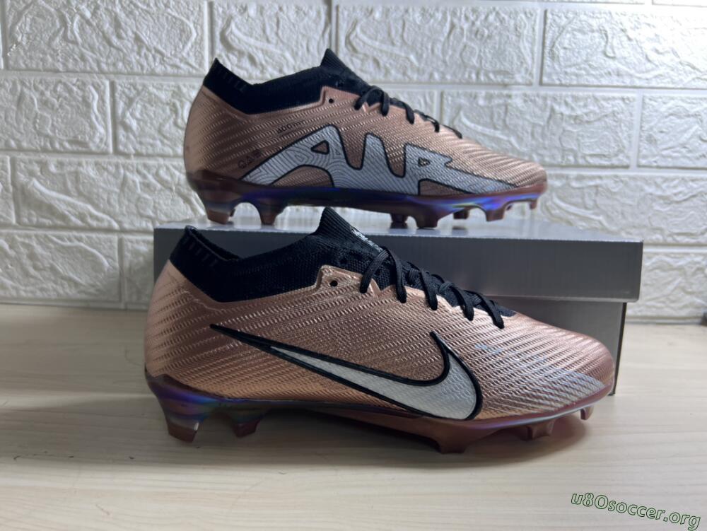 Nike Air Zoom Mercurial Vapor 15 Elite FG Football Boots - Gold/White/Black