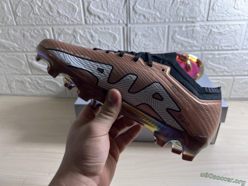 Nike Air Zoom Mercurial Vapor 15 Elite FG Football Boots - Gold/White/Black