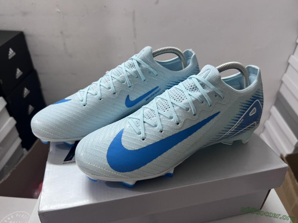 Nike Air Zoom Mercurial Vapor 16 Elite FG Football Boots - Jade/White