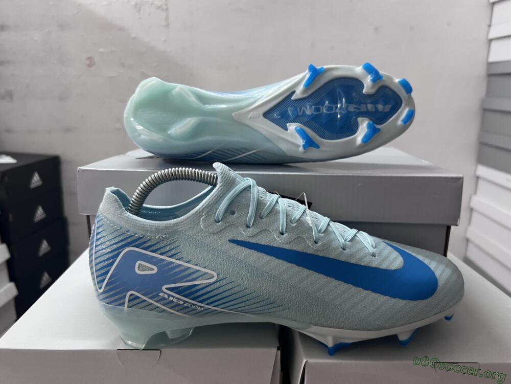 Nike Air Zoom Mercurial Vapor 16 Elite FG Football Boots - Jade/White