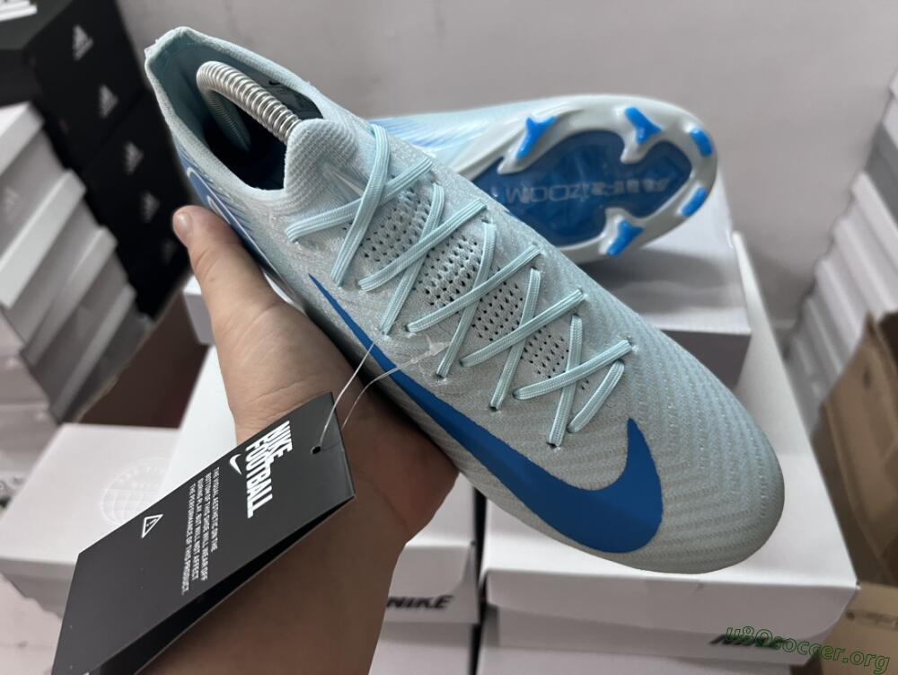 Nike Air Zoom Mercurial Vapor 16 Elite FG Football Boots - Jade/White