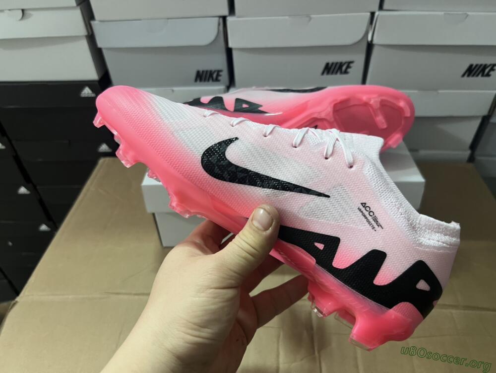 Nike Air Zoom Mercurial Vapor 15 Elite FG Football Boots - Pink/Black