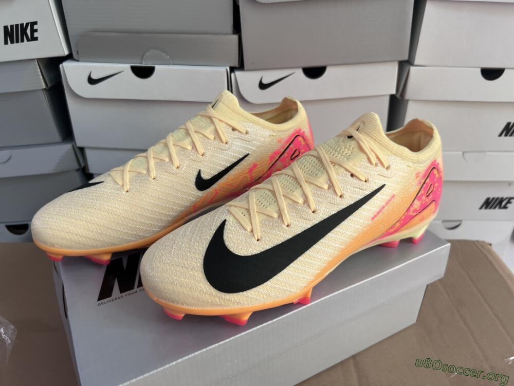 Nike Air Zoom Mercurial Vapor 16 Elite FG Football Boots - Yellow/Black/Pink
