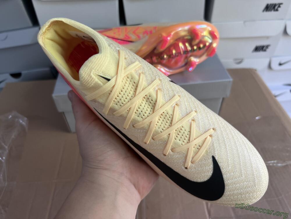 Nike Air Zoom Mercurial Vapor 16 Elite FG Football Boots - Yellow/Black/Pink
