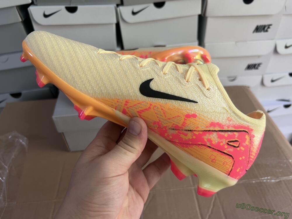 Nike Air Zoom Mercurial Vapor 16 Elite FG Football Boots - Yellow/Black/Pink