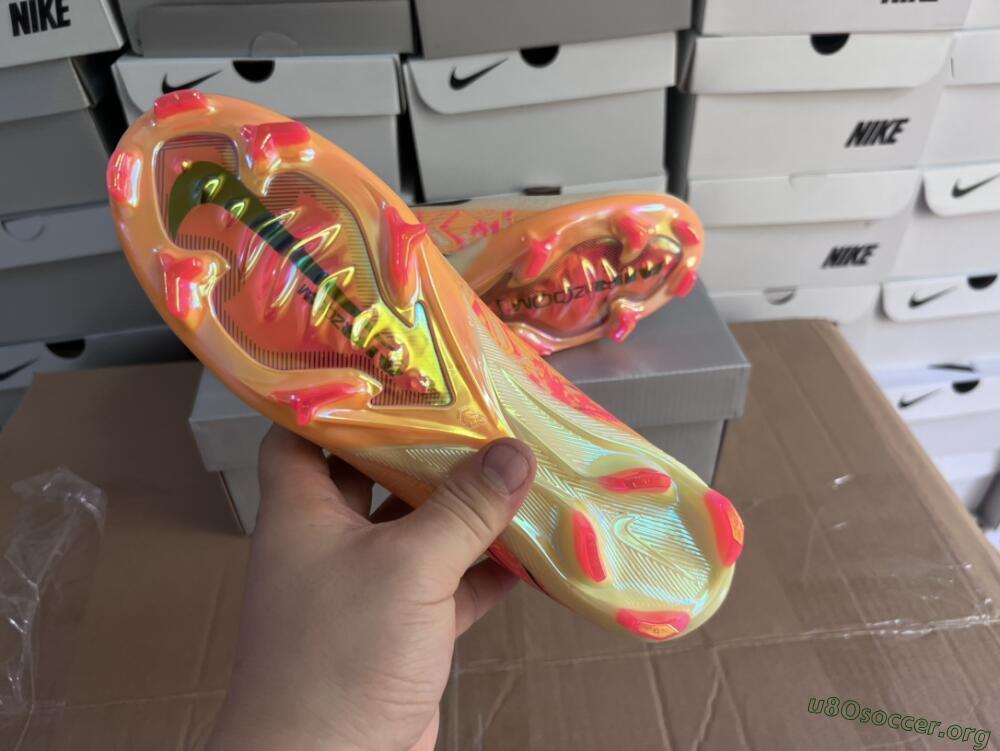 Nike Air Zoom Mercurial Vapor 16 Elite FG Football Boots - Yellow/Black/Pink